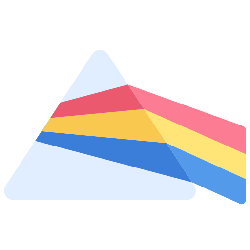 prisme Icône gratuit prisme Icône gratuit