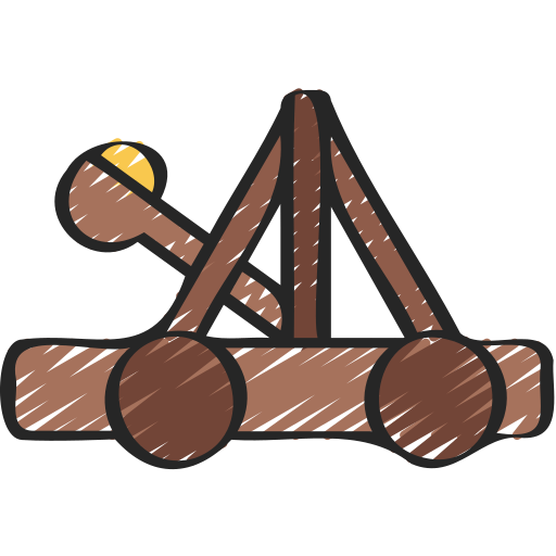 catapulte Icône gratuit catapulte Icône gratuit