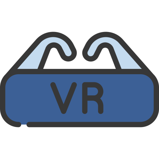 gafas de realidad virtual icono gratis