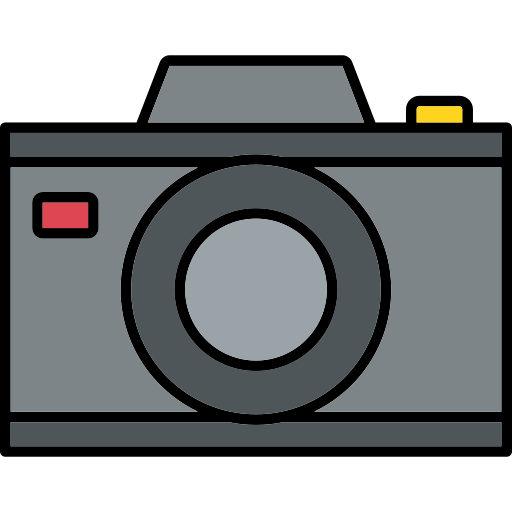 Camera Generic Outline Color icon