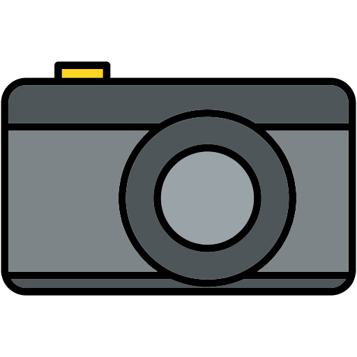 Camera Generic Outline Color icon