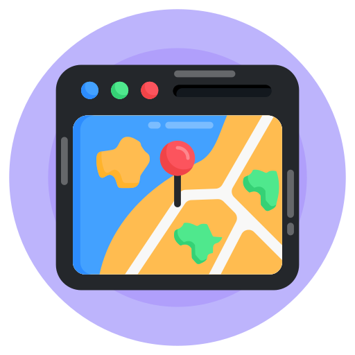 ubicación del mapa icono gratis