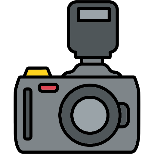 Camera Generic Outline Color icon