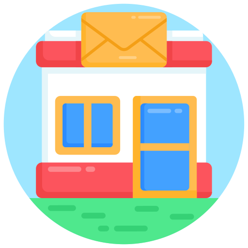 Post office free icon