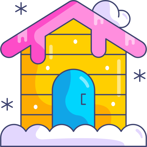 casa de madera icono gratis