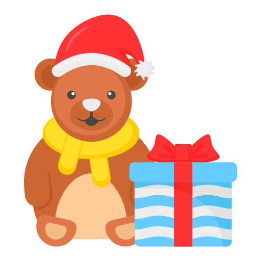 oso de peluche icono gratis