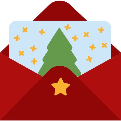 Letter - Free christmas icons