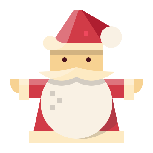 papá noel icono gratis