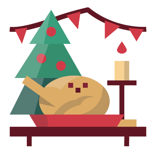 Thanksgiving Mangsaabguru Flat Icon