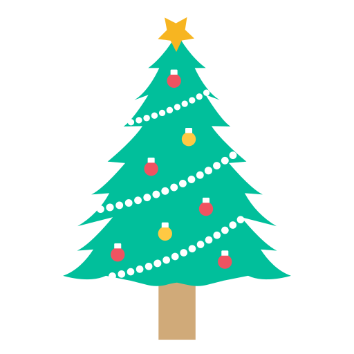 Christmas tree Stickers - Free holidays Stickers