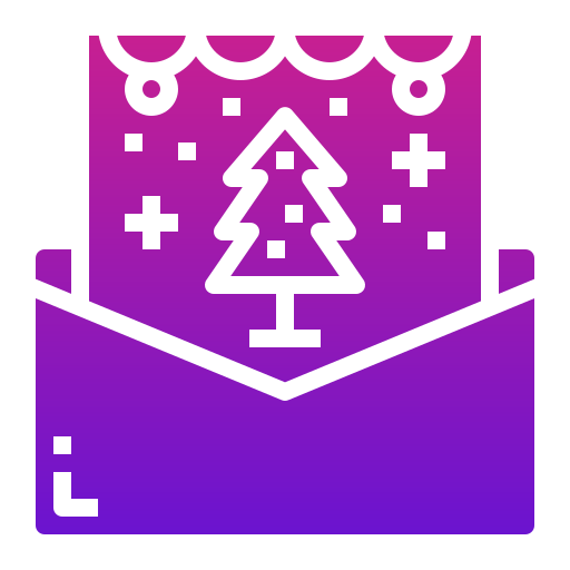 tarjeta de navidad icono gratis