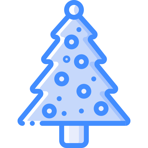 árbol de navidad icono gratis