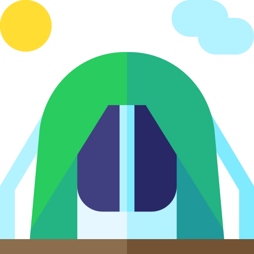 tente Icône gratuit tente Icône gratuit