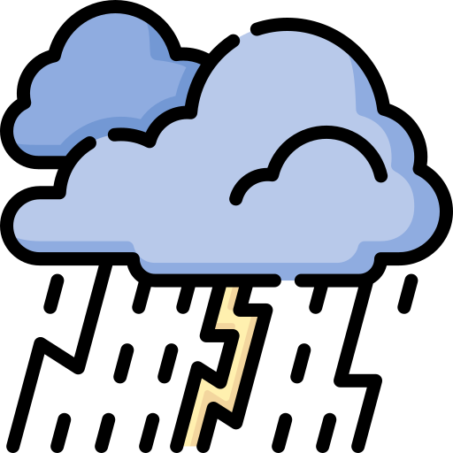 Thunderstorm - Free weather icons