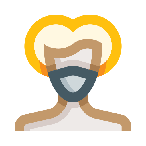 dama enmascarada icono gratis