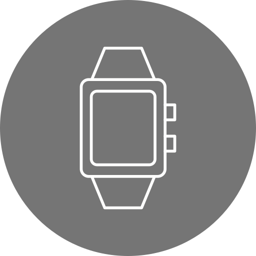 montre intelligente Icône gratuit