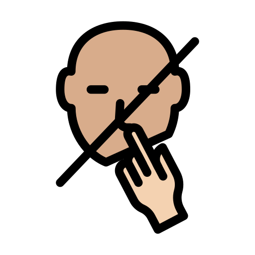 Precaution free icon