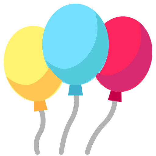 Balloons Generic Flat icon