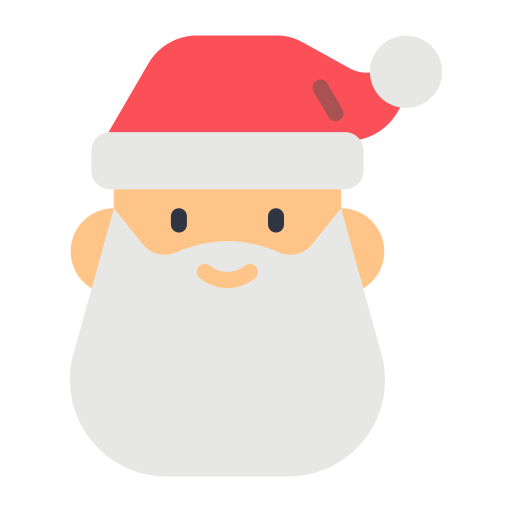 papá noel icono gratis