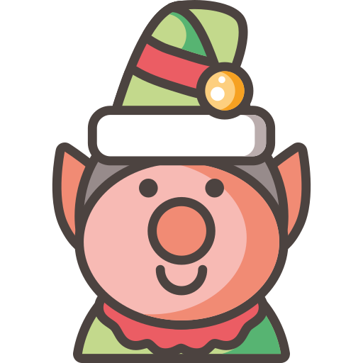 père noël elfe Icône gratuit père noël elfe Icône gratuit