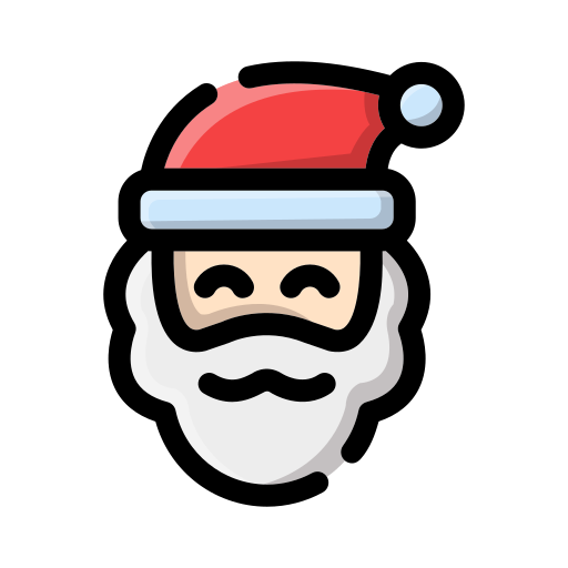 papá noel icono gratis