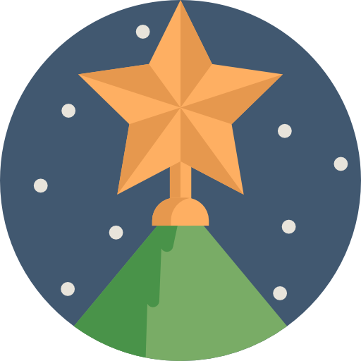 Star Detailed Flat Circular Flat icon