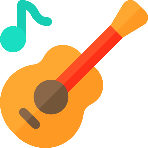 guitarra acustica icono gratis