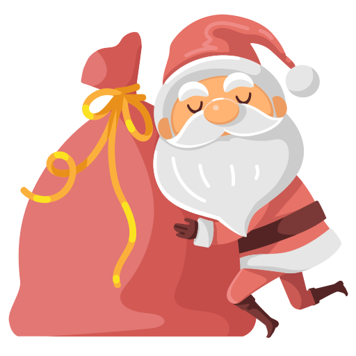 papá noel gratis sticker