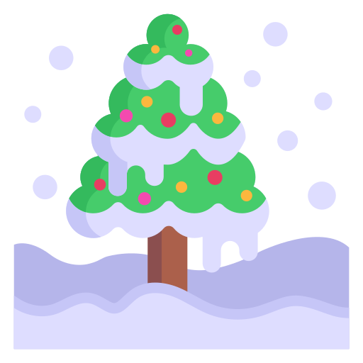 árbol de navidad icono gratis