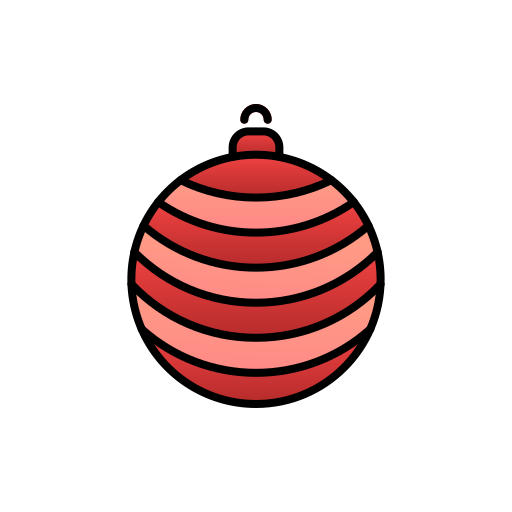 bola de natal grátis ícone