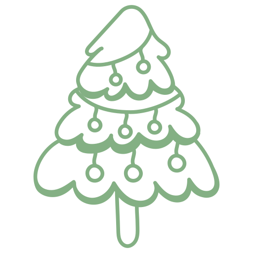 árbol de navidad icono gratis