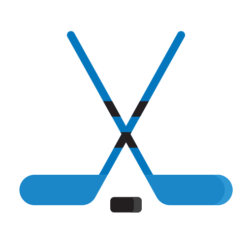 hockey sobre hielo icono gratis