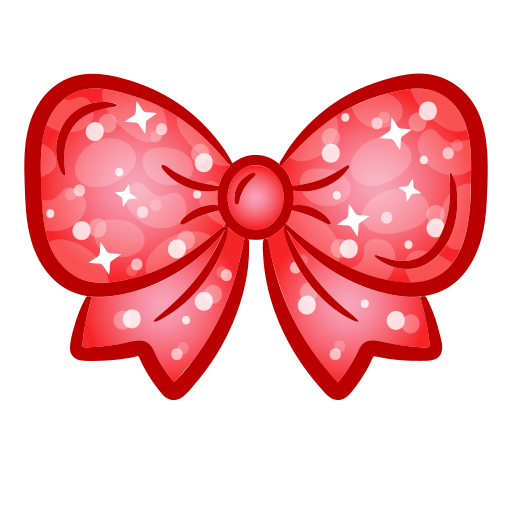 Bow Stickers - Free christmas Stickers
