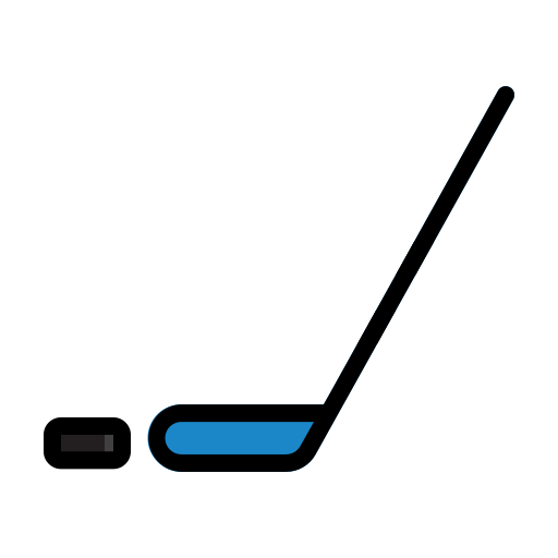 hockey sobre hielo icono gratis