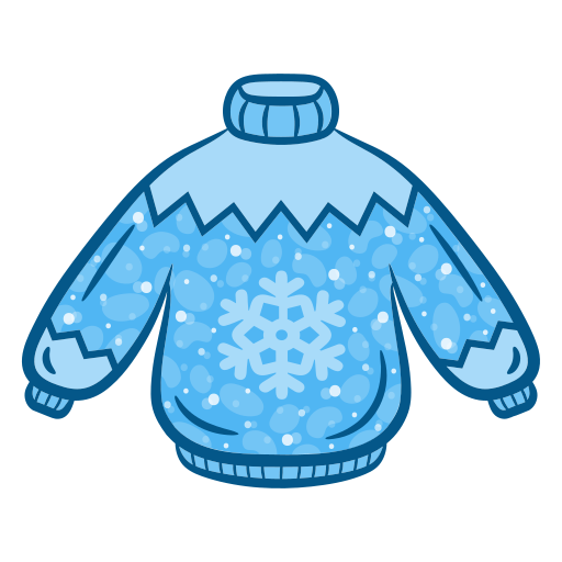 Sweater Stickers - Free christmas Stickers