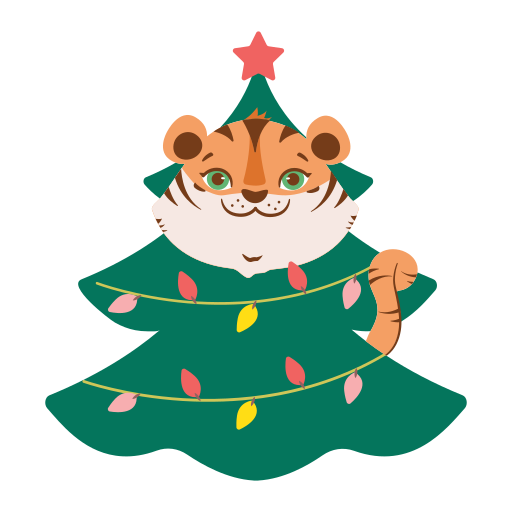 Christmas tree Stickers - Free christmas Stickers