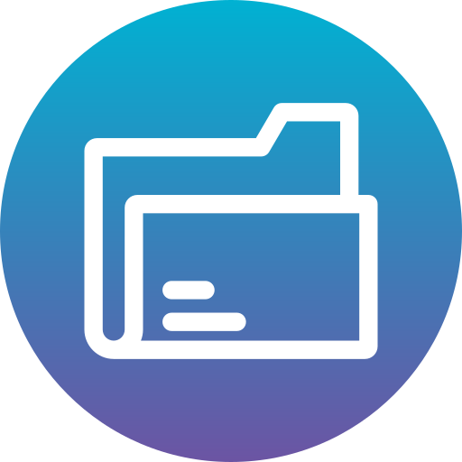 Folder Generic Flat Gradient icon