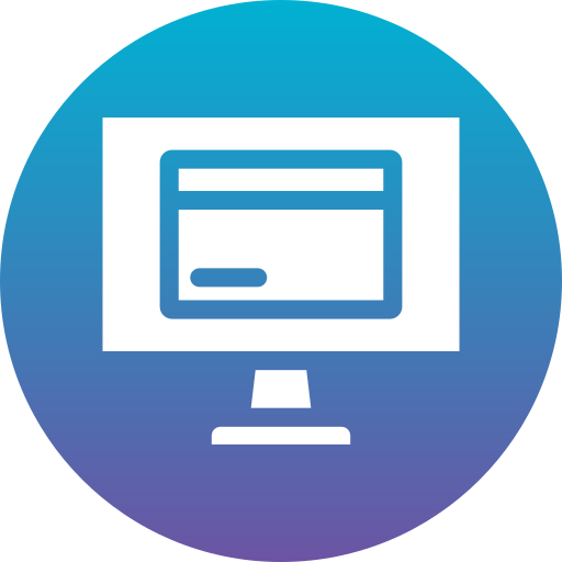 Online payment Generic Flat Gradient icon