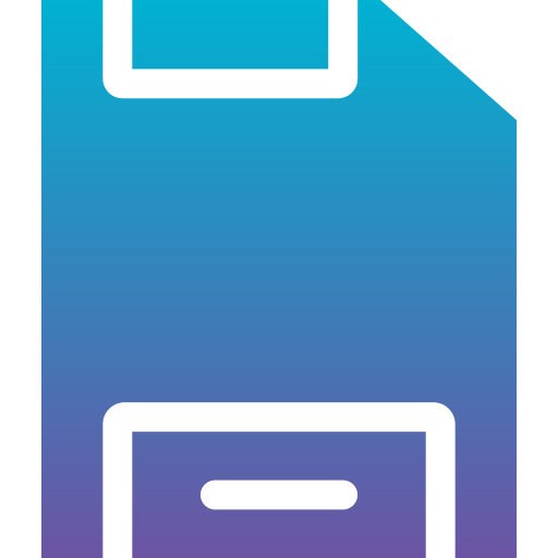 Floppy disk Generic Flat Gradient icon