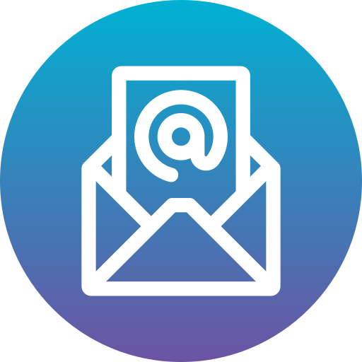 Email Generic Flat Gradient icon