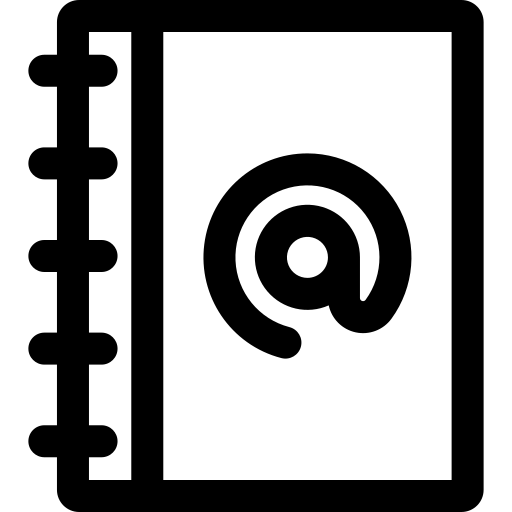 At sign free icon