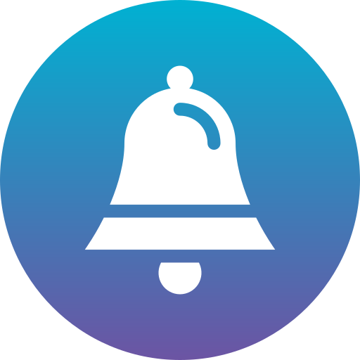 Bell Generic Flat Gradient icon