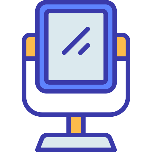 Mirror Generic Outline Color icon