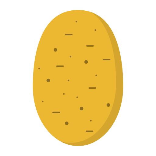 Potato Generic Flat icon