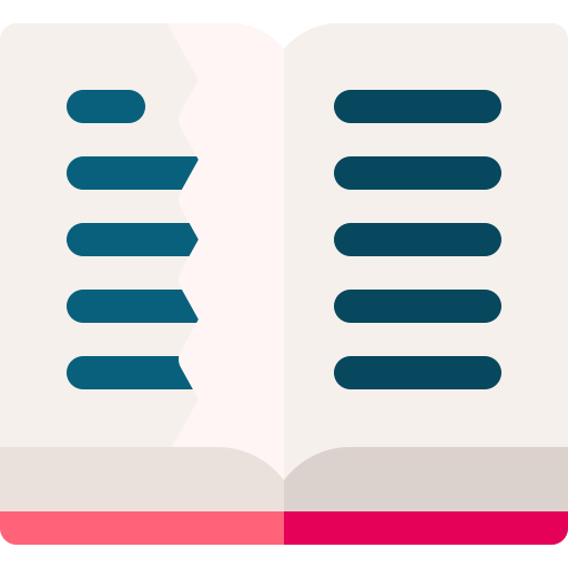 Book Basic Rounded Flat Icon