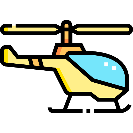 helicóptero icono gratis