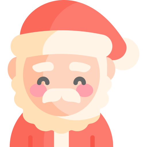 papá noel icono gratis