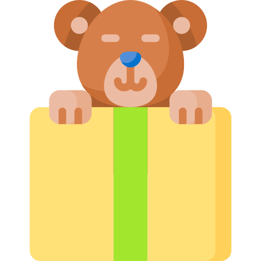 oso de peluche icono gratis