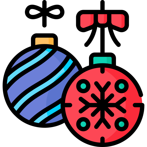 Christmas ball Special Lineal color icon