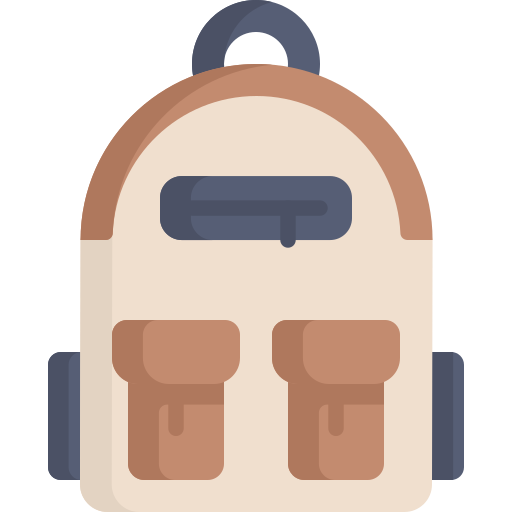 Backpack free icon